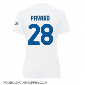 Inter Milan Benjamin Pavard #28 Udebanetrøje Dame 2023-24 Kortærmet